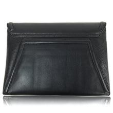 Claudette Portfolio Bag in Black Onyx & Gold