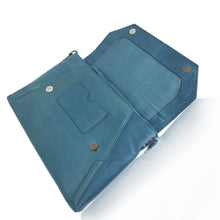 Claudette Portfolio Bag in Azure Blue