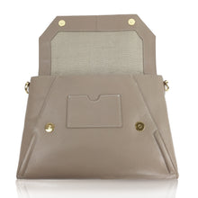Claudette Portfolio Clutch in Cappucino