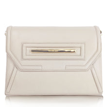 Claudette Portfolio Clutch in Creme Fraiche