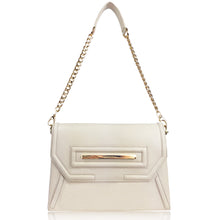 Claudette Portfolio Clutch in Creme Fraiche