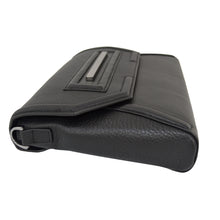 Claudette Portfolio Clutch in Black Onyx & Gunmetal