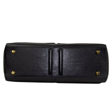 Mackenzie Tote in Black Onyx & Gold