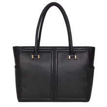 Mackenzie Tote in Black Onyx & Gold