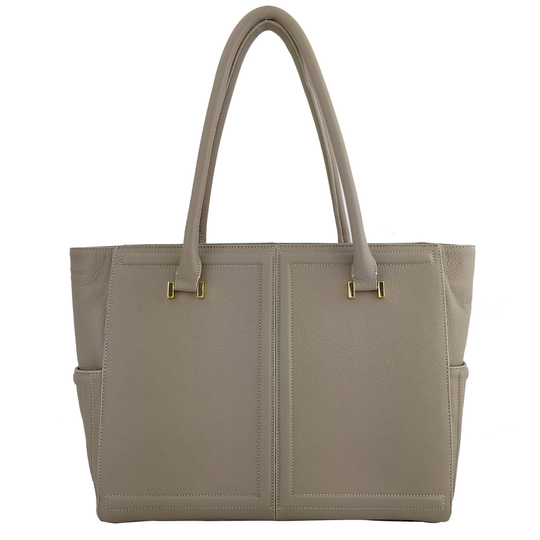 Mackenzie Tote in Cappucino