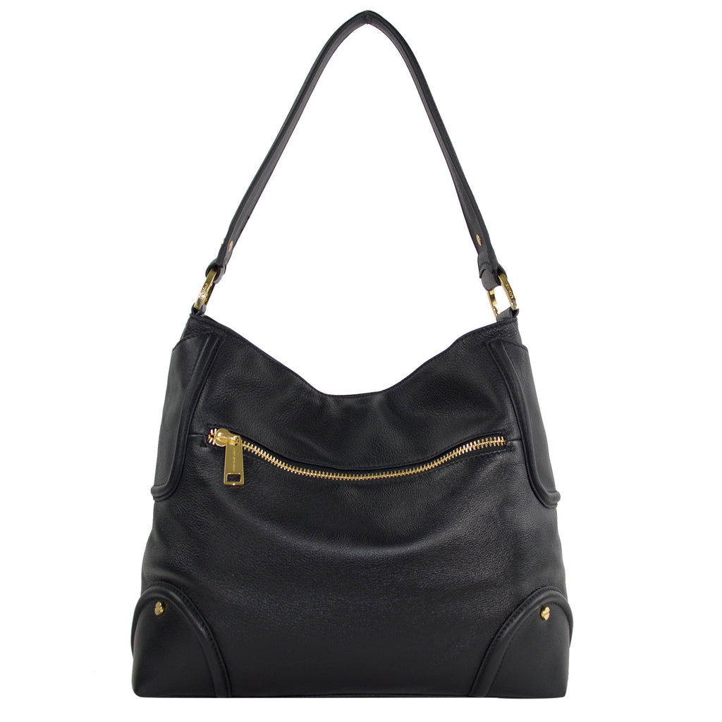 Nakita Leather Hobo Bag with Built-in Light – Chinyere Ugoji