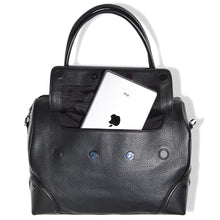 Soho Weekender in Black Onyx & Gunmetal