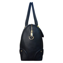 Soho Weekender in Black Onyx & Gold