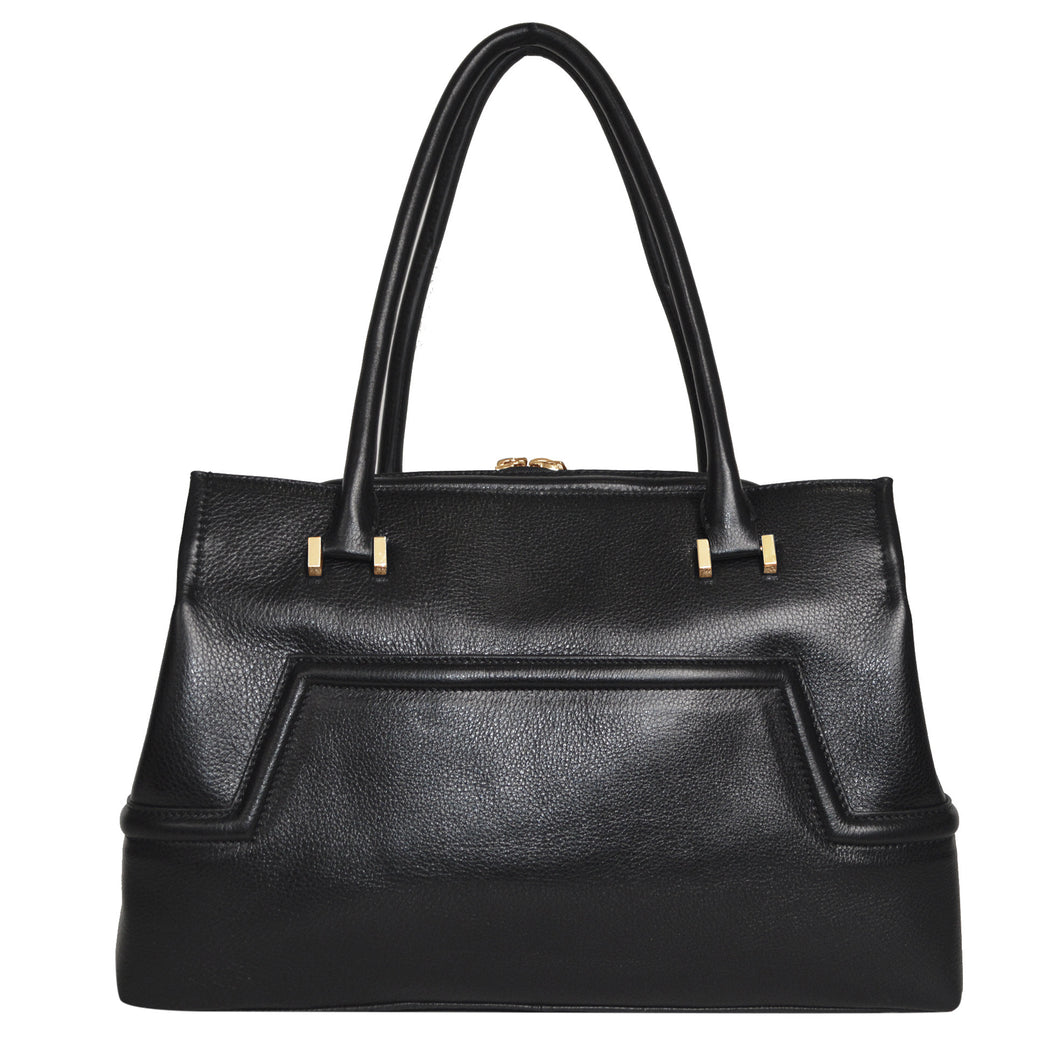 Veronica in Black Onyx & Gold