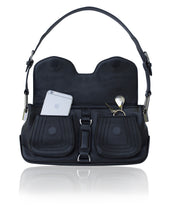 Bridgette in Black Onyx with Gunmetal Hardware