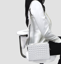 Napoli Clutch Bag in Ice