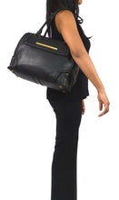 Soho Weekender in Black Onyx & Gold