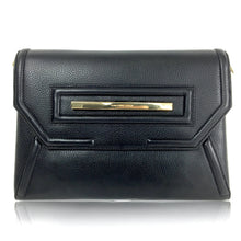 Claudette Portfolio Bag in Black Onyx & Gold