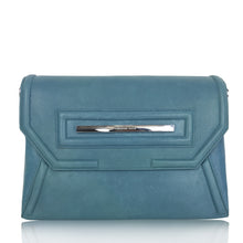 Claudette Portfolio Bag in Azure Blue