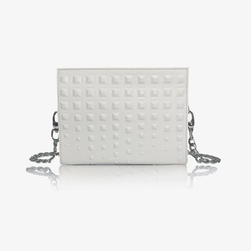 Napoli Clutch Bag in Ice